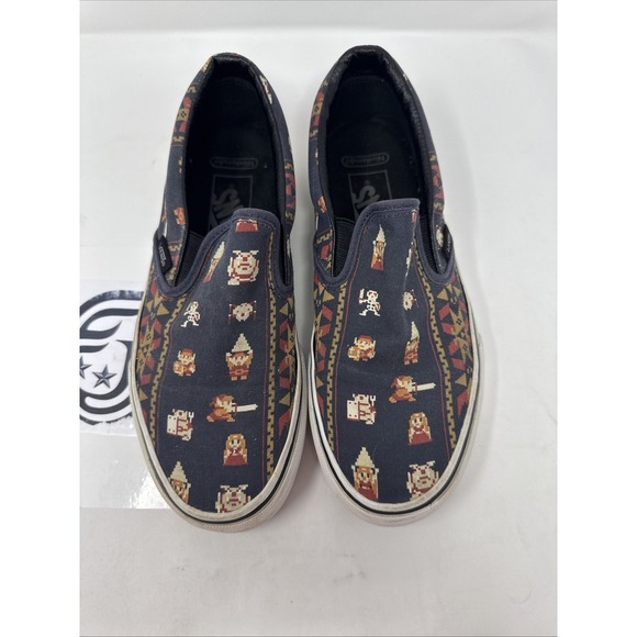 Vans Classic Slip on‎ Nintendo Zelda Parisian Game Over Us Mens 5  Shoes main image 6